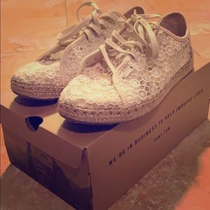 TOMS Natural Mosaic Mesh Women's Lena Sneakers